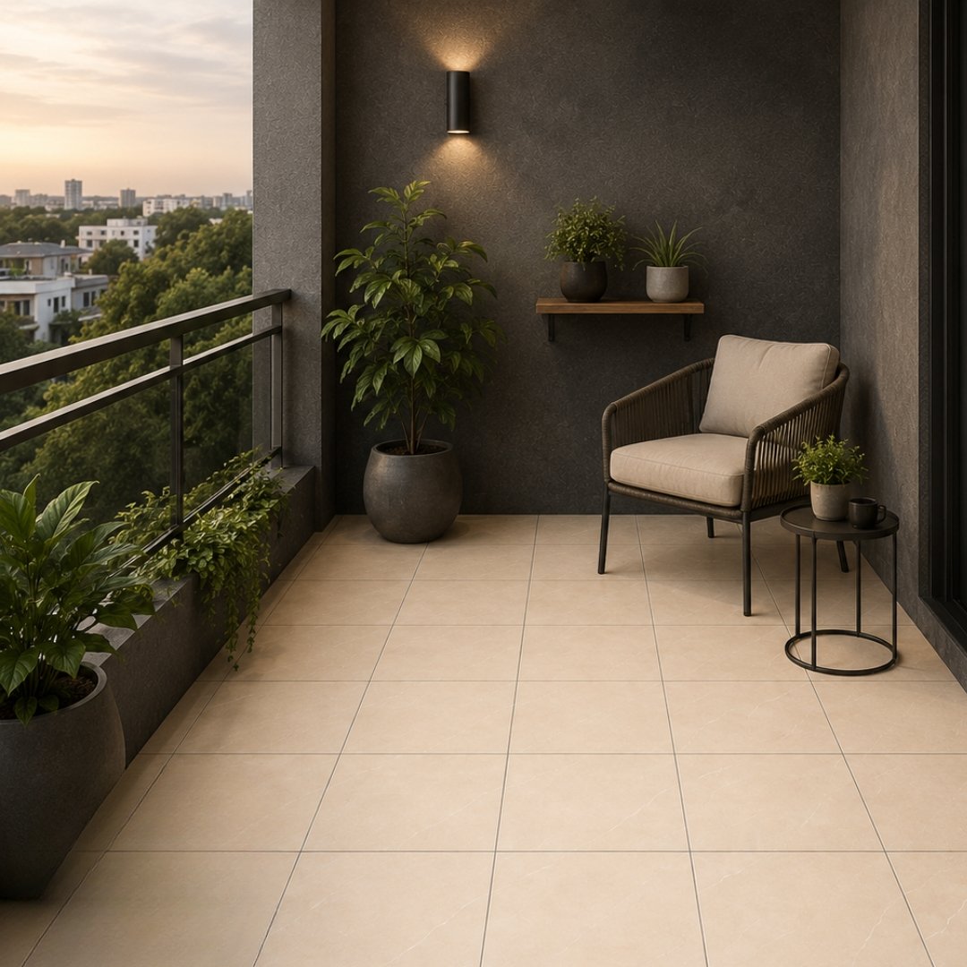 AL 10545 Plain and texture Balcony / Terrace - My Home Studio